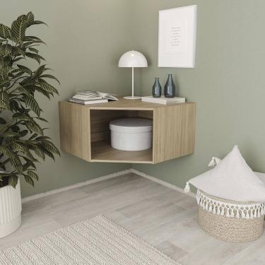 Imagem de Guarda Roupa Modular Canto Oblíquo 40cm Frame Cabecasa Madeiramadeira Acácia