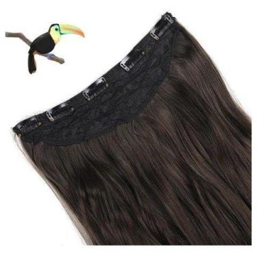 Imagem de Alongamento De Cabelo Tic Tac Fibra Orgânica 80cm Mrcc Hair - oem, 4CA