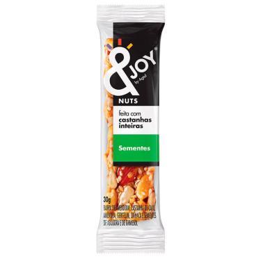 Imagem de Barra de Nuts  Sementes 30g - &Joy
