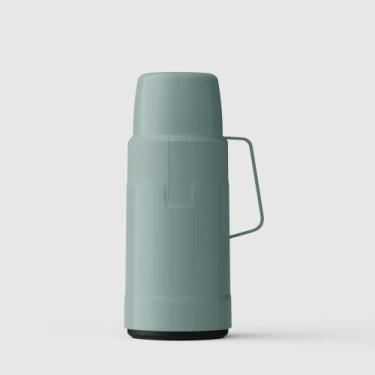 Imagem de Garrafa Térmica GLT Rolha 1L New Verde Sálvia Invicta, Único