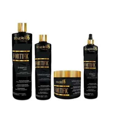 Imagem de SoupleLiss Kit Fortific 4 Produtos - Souple Liss