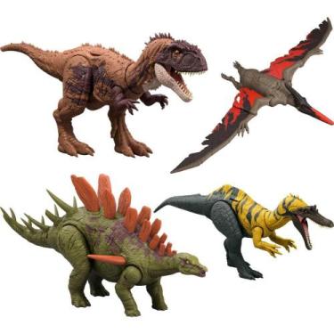 Imagem de Boneco e Personagem Jurassic WORLD Rugido Selvagem com SONS e Ação de 