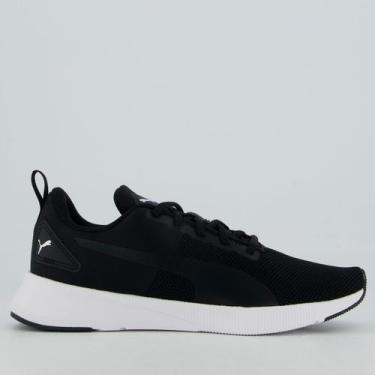 Imagem de Tênis Puma Flyer Runner Feminino Preto e Branco, 36