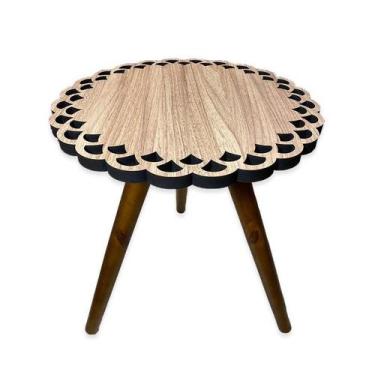 Imagem de Mesa De Canto Apoio Pequena Decor Tamako - Ref 02 Madeira