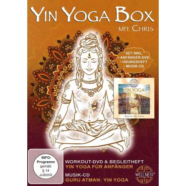 Imagem de Yin Yoga Box - Set inklusive Anfanger-DVD, Ubungsheft und Musik-CD [German]