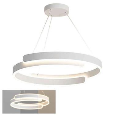 Imagem de Lustre Pendente Plafon Luminaria LED 3 em 1 Moderno Luxo Decoraçao Cas