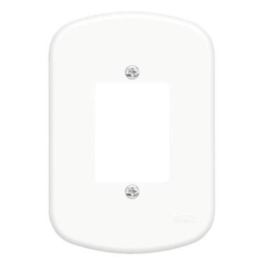 Imagem de Placa Espelho 4"" x 2"" F3 Blanc - 0837 - FAME
