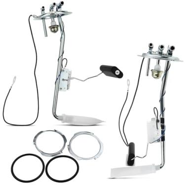 Imagem de A-Premium Unidade de envio de tanque de combustível compatível com Chevrolet C10 30 K10 R 30 3500 V30 3500 GMC C1500 2500 3500 K1500 2500 R2500 3500 V3500, esquerda e direita, substituição # 1911