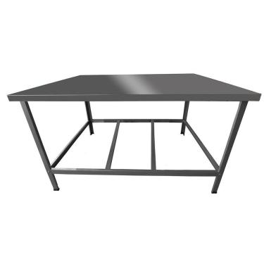 Imagem de Mesa De Manipulação Inox Slim Cefaz 110x55cm Msis-17