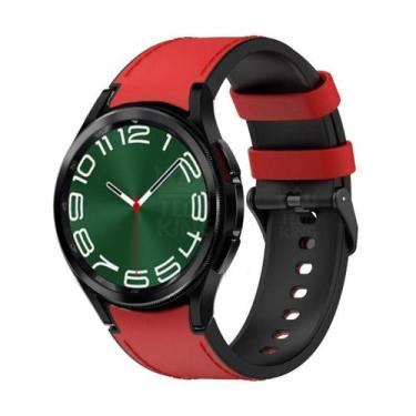 Imagem de Pulseira Silicone Para Watch6 Classic 47mm -  Teck King, Vermelho
