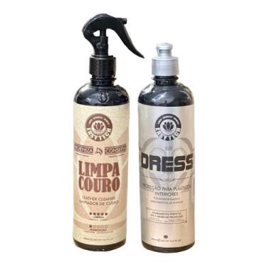 Imagem de Kit Revitalizador Plástico Auto Dress + Limpa Couro Easytech - Easytec