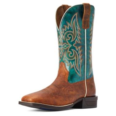Imagem de ARIAT Bota masculina Wild Thang Western, Crunch marrom ardente, 12