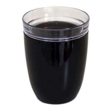 Imagem de Porta Cotonetes Linha Málaga Preto - 7891559903569