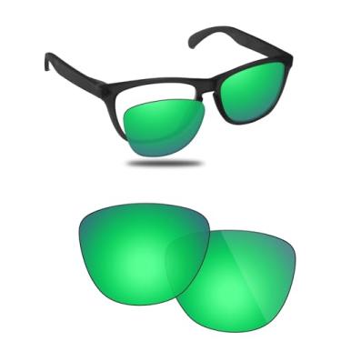 Imagem de Fiskr Lentes de reposição anti-água salgada para óculos de sol Oakley Frogskins