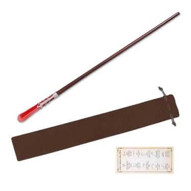 Imagem de EnchantZone Magic Wizard Wand Resin Witch Sorcerer Wands for Kids Cosplay Party Halloween Costume Accessories, Crystal