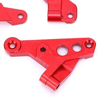 Imagem de Shanrya RC Shock Towers, Provides Balanced Driving RC Damper Shock Mount, for RC Cars Lovers Scx10 Iii 1:10 Rc Car(red)