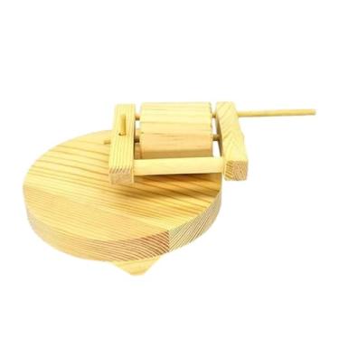 Imagem de Bothyi Brinquedo de madeira para, brinquedo de mastigar para playground, suprimentos para animais de estimação, moinho interativo em formato de