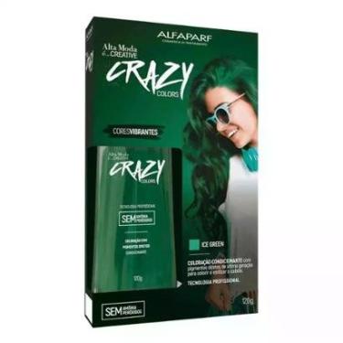 Imagem de Tonalizante Crazy Colors Ice Green Alta Moda 120G-Unissex