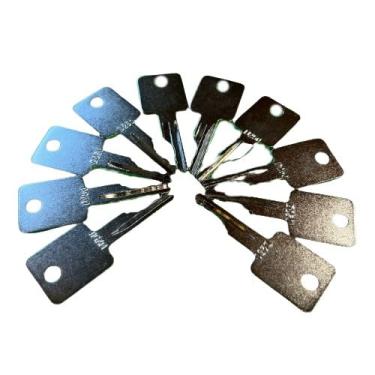 Imagem de farway Pacote com 10 chaves 49# D250 GTH-5519 para capa IH Bobcat Vermeer JLG Grove Volvo Terex Timberjack Ingersol-Rand