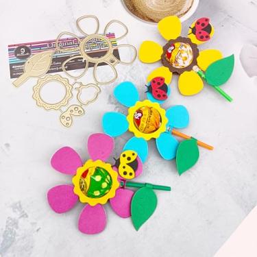 Imagem de Alinacutle 1 peça de decoração de flores, corte de metal, cortado para fazer cartões artesanais, álbuns, álbuns, presente de papel, decoração de férias, modelo feito à mão - alinacutle