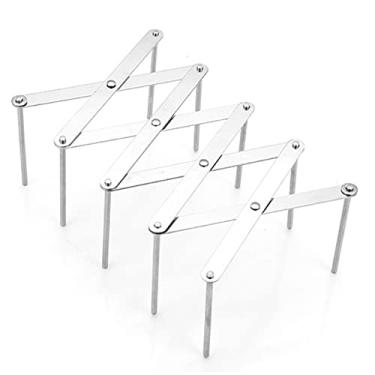 Imagem de aqxreight Prato Secando Rack Rack Telescópico Aço Inoxidável Escorregador de Pratos para Cozinha 1pcs Deslizamento e Vários Deslizamentos de Armazenamento de Secagem Rackkitchen Drenador de (1pcs)