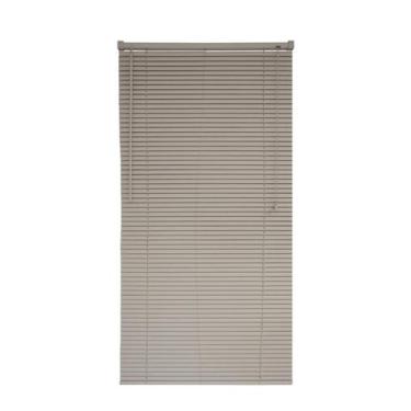 Imagem de Persiana Horizontal Pvc Cafe 100 L X 160 A Cortina Completa - Top Flex