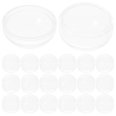 Imagem de Healifty 20pcs Mini Capsules Balls Vending Machines Plastic Containers 14 * 12mm Empty Round Clear Balls for Party Favor Prize