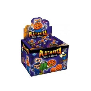 Imagem de Chiclete Plutonita Cabeça de Abóbora Arcor 180g