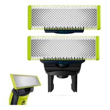 Imagem de 02 Laminas Refil Para Barbeador Philips Oneblade - One Blade
