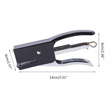 Imagem de Grampeador Metal Tipo Alicate Bai He 26/6 E 24/6 Color - Bh-501