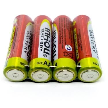 Imagem de Pilha Aa  Média  Inhou- Cartela Com 4 Pilhas