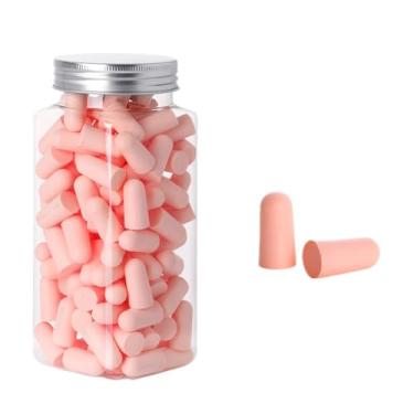 Imagem de Rrlihjgu Tampões para os ouvidos de espuma - Protecção Auricular Antiruído para Concertos,24 peças de tampões de ouvido de alta decibéis, recuperação lenta, memória quente, algodão, para dormir,