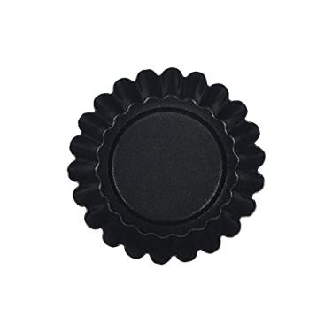 Imagem de StyleMbro Frigideira para muffins Air Fryer única única individual de 8 cm, revestimento de teflon antiaderente para assar muffin, rosquinha, cupcake, acessório de alumínio aço carbono (torta, 3)