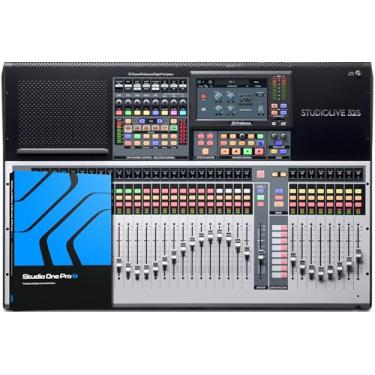 Imagem de PreSonus Studiolive 32S Console/Gravador/Interface Digital De 32 Canais/22 Barramentos Com Rede Avb E Mecanismo Dsp Flex Dualcore