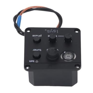 Imagem de Acouto Pré-amplificador de Coleta de Guitarra Com Controle de Fase do Volume Bass Treble e EQ EQ Equizer Embutido para Isys Plus