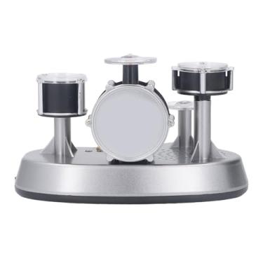 Imagem de Conjunto de tambor dedo conjunto de base estável detalhes finos aliviar estresse alívio eletrônico de mesa de mesa para crianças