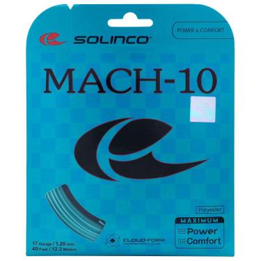 Imagem de Corda Solinco Mach-10 Azul 17 1.20mm Azul - Set Individual