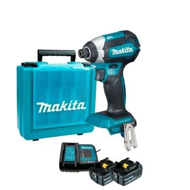 Imagem de Parafusadeira Impacto Encaixe 1/4 Bateria 18V Lxt Makita