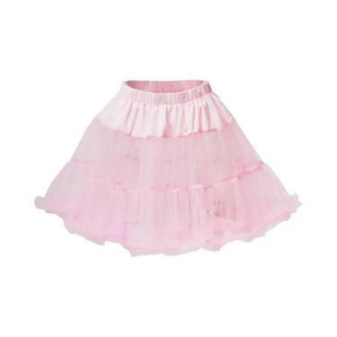 Imagem de Saia Tutu Curta E Fofa Com Babados Para Mulheres, Saia De Baile De For
