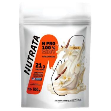 Imagem de WHEY PROTEIN NPRO 100% REFIL 900G SABOR BAUNILHA
