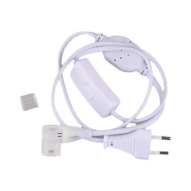 Imagem de Fonte De Alimentação Para Fita LED COB Com Plugue EU 220V, Conector Rá