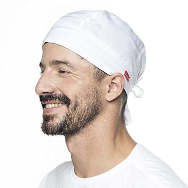 Imagem de Bandana Chef de Cozinha - BRANCA - Unisex