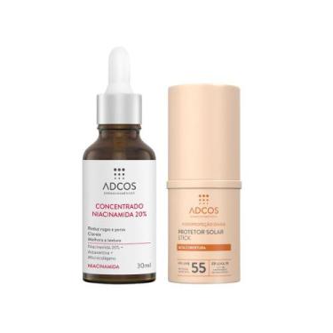Imagem de Kit 1 Concentrado Niacinamida 20% Adcos Sérum Facial 30ml