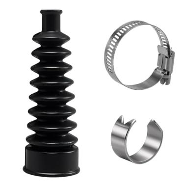 Imagem de HIMARKLIF Kit de fole de cabo de mudança compatível com MerCruiser Stern Drives Alpha Gen I & II, Bravo I, II e III Sierra Replace# 74639A2