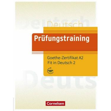 Imagem de Prufungstraining Daf - A2 Goethe Zertifikat Fit In Deutsch 2 - Ubungsbuch - Mit Losungen Und Audios Als Download 