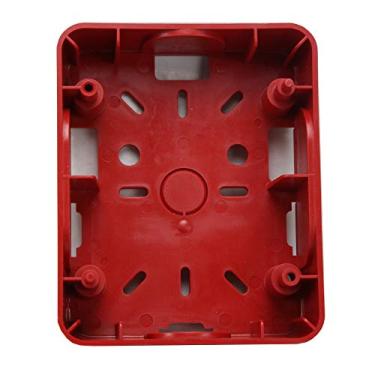 Imagem de GENTEX 901-0173-000 GSB GSB-R Caixa traseira de suporte de superfície de plástico para alarme de incêndio vermelho