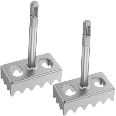 Imagem de Tzdxfgl Cortador de furo quadrado para caixa elétrica, ferramenta oscilante de cortador de saída, furador de concreto quadrado de aço para martelo rotativo SDS Plus, corte de ranhura de cimento