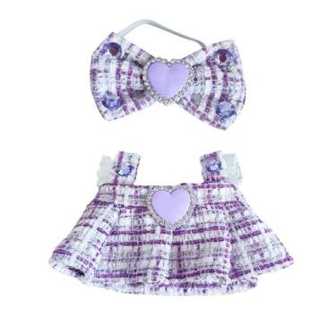 Imagem de Conjunto de roupas de boneca Hongvkae para bonecas de 17 cm com roupas