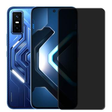 Imagem de MAOUICI Protetor de tela de privacidade de vidro temperado para Infinix GT 30 5G+ (6,7 polegadas), película transparente anti-impressão digital HD de dureza 9H [pacote com 2]