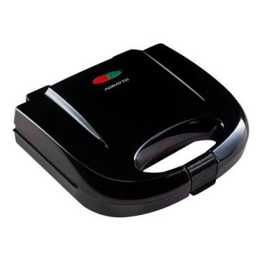 Imagem de Sanduicheira Cor Preto Agratto SA-02 750w, 220V